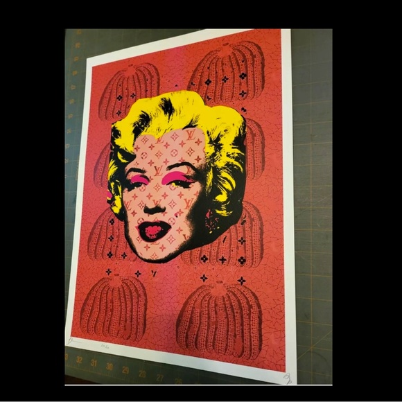 2020 ARTIST PROOF! Death NYC Ltd Ed of 10~Marilyn Monroe Yayoi Kusama— VERY RARE - Picture 4 of 8